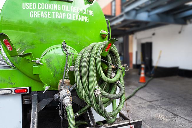 workers at Grease Trap Cleaning of Valencia